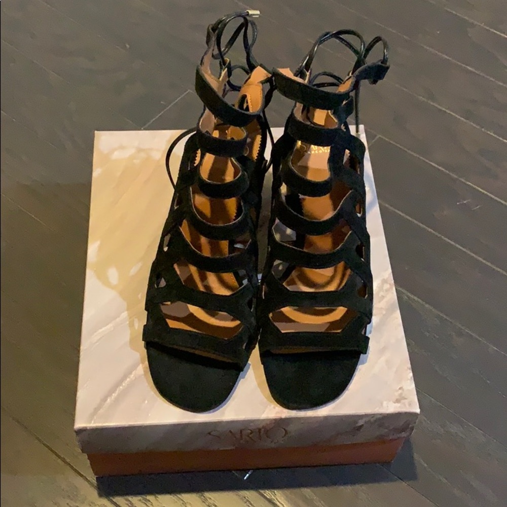 Franco Sarto Womens Connie Strappy Sandal Sz 9.5